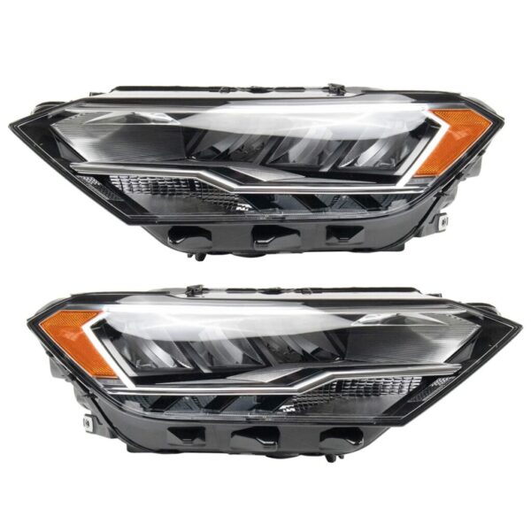 Headlight Set Compatible with 2019-2021 Volkswagen Jetta