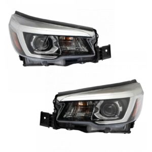 Headlight Set Compatible with 2019-2020 Subaru Forester