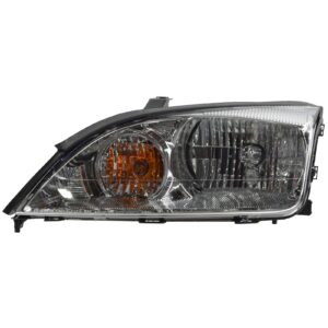 Headlight Headlamp Left Driver Side for 05-07 Ford Focus ZX4 Non-SVT