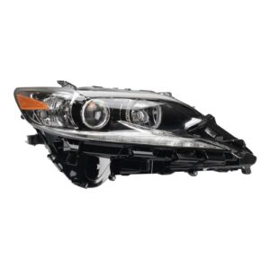 Right Headlight Compatible with 2016-2018 Lexus ES300h ES350