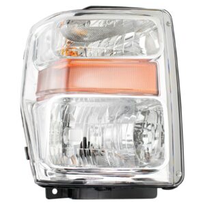 Headlight Lamp Assembly RH Right Passenger Side for 08-10 Ford F-250 F-350 Super Duty