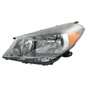 Headlight Headlamp Smoke Trim LH Driver Side for 12-13 Toyota Yaris Hatchback