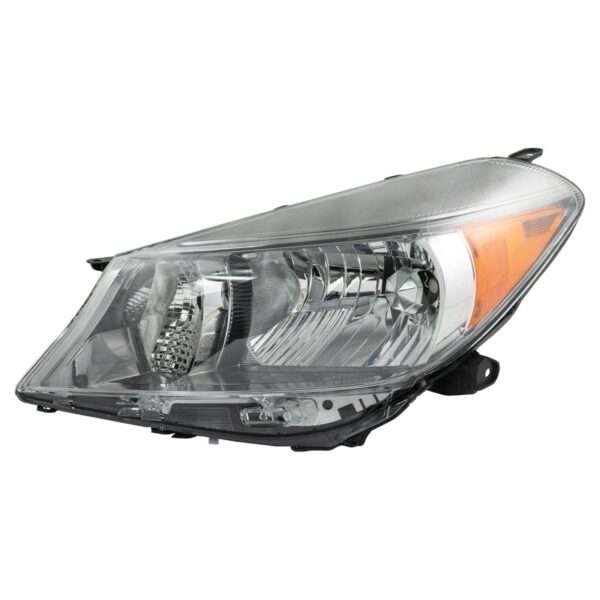 Headlight Headlamp Smoke Trim LH Driver Side for 12-13 Toyota Yaris Hatchback