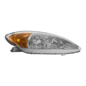 Headlight Headlamp w/ Chrome Bezel Passenger Side RH Fits 02-04 Camry LE/XLE