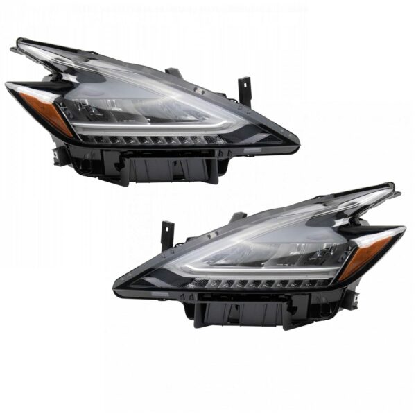 Headlight Set Compatible with 2019 Nissan Murano
