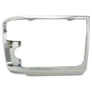 Chrome Headlight Trim Bezel LH Left Driver side Compatible with Bronco Truck F150 F250 F350
