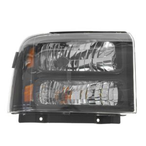Headlight Headlamp Passenger Right R for 05-07 Super Duty Harley Davidson Truck