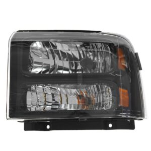 Headlight Headlamp Driver Side Left for 05-07 Super Duty Harley Davidson Truck