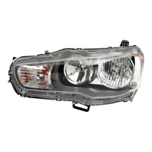 Left Headlight Compatible with 2009-2017 Mitsubishi Lancer