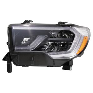 Left Headlight Compatible with 2018-2020 Toyota Sequoia