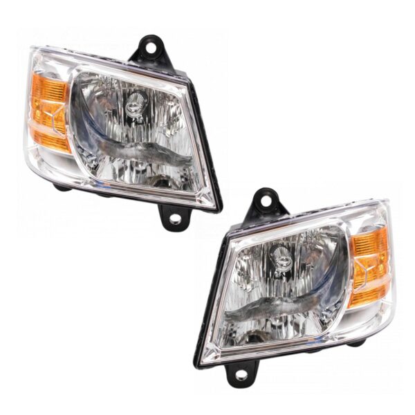 Eagle Eyes Headlight Set Fits 2008-2010 Dodge Grand Caravan