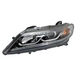 Halogen Headlight Lamp Assembly LH Left Driver Side for Honda Accord EX EX-L Coupe