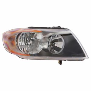 Halogen Headlight Headlamp R Right Passenger Side for BMW 3 Series Sedan