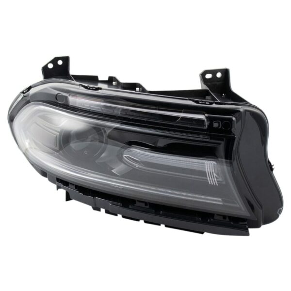 Front Halogen Headlight Lamp Assembly RH Right Passenger Side Direct Fit for Dodge Charger