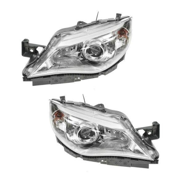 Headlights Headlamps Left & Right Pair Set for Subaru Outback Sport Impreza GT