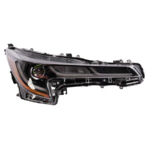 Right Headlight Compatible with 2019 Toyota Corolla