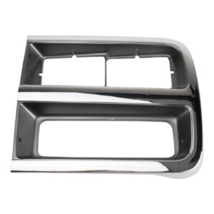 Left Headlight Bezel Fits 1992-1995 Chevrolet G10 G20 1992-1996 G30