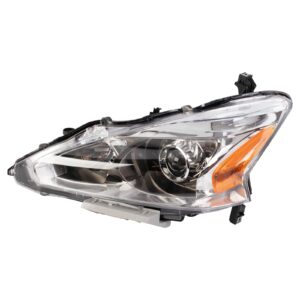 Left Headlight Compatible with 2013-2015 Nissan Altima