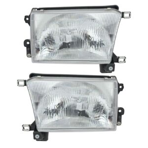 Headlight Assembly Compatible With 1996-1998 Toyota 4Runner Driver and Passenger Side
