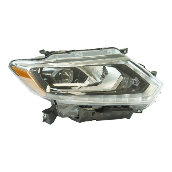 Halogen Headlight Lamp RH RF Passenger Side Compatible With Nissan Rogue SUV