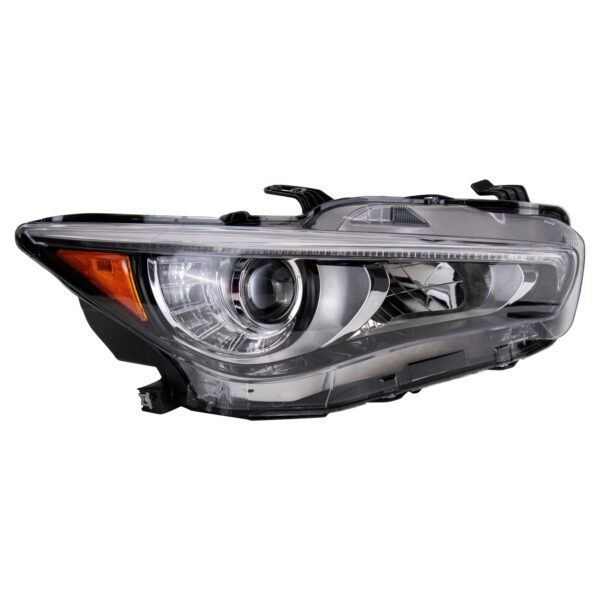 Headlight Lamp Passenger Side Right RH for 14-17 Infiniti Q50 Sedan New
