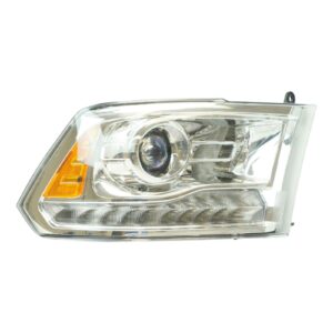 Halogen Headlight Lamp Assembly RH Passenger Side for Ram 1500 2500 3500 Pickup