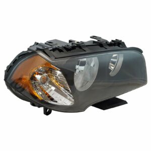 Halogen Headlight Headlamp Passenger Side RH RF Compatible with 04-06 BMW X3 Truck SUV