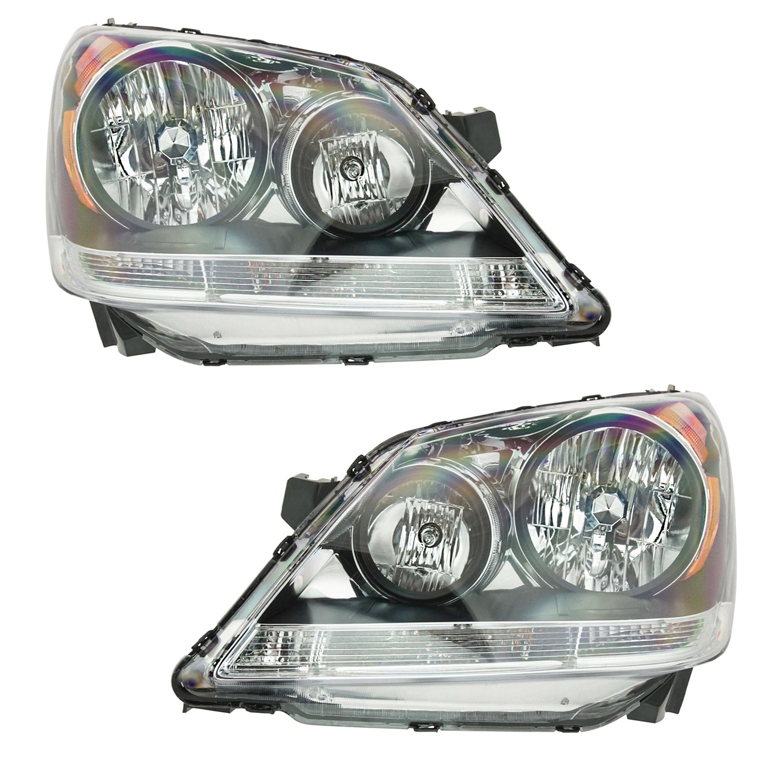 Headlamp Headlight Left/Right Pair Set for 08 09 10 Odyssey