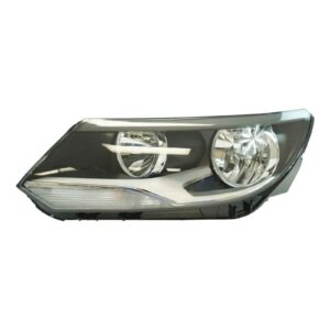 Halogen Headlight Lamp LH LF Driver Side Compatible With Volkswagen Tiguan SUV