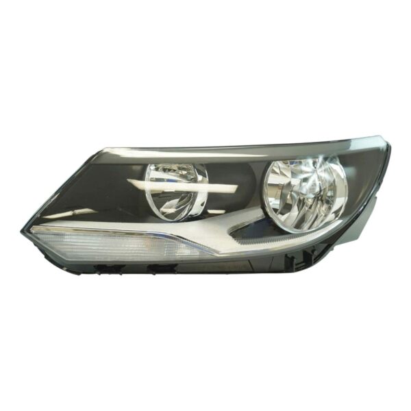 Halogen Headlight Lamp LH LF Driver Side Compatible With Volkswagen Tiguan SUV