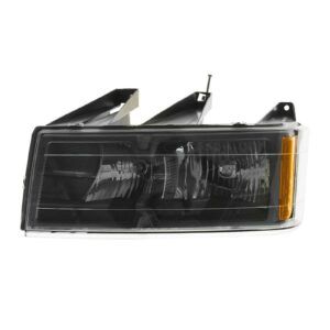 Headlight Headlamp w/ Black Bezel Driver Side Left LH for 04-12 Colorado Canyon