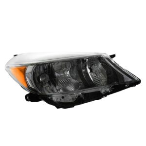 Headlight Headlamp RH Right Passenger Side for 12-13 Toyota Yaris Hatchback