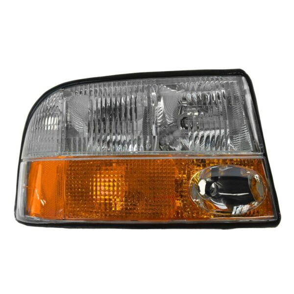 Headlight Headlamp w/ Fog Light Passenger Side Right RH for GMC Jimmy S-15 Truck
