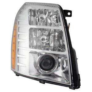 HID Headlight Headlamp & Ballast w/ Chrome Bezel RH Passenger Side for Escalade