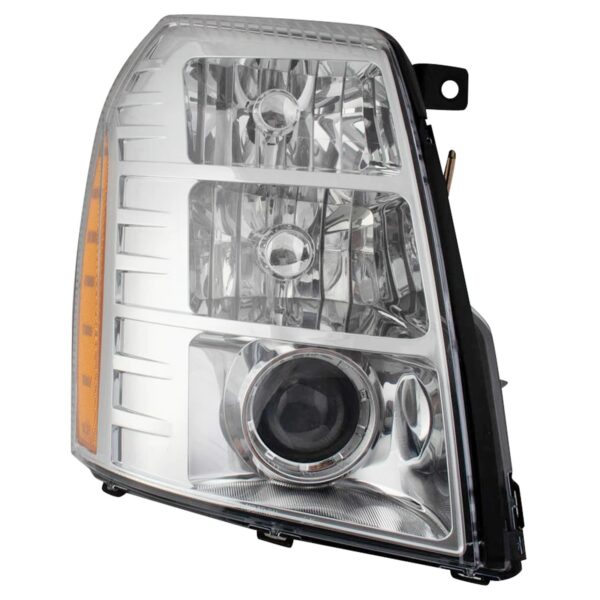 HID Headlight Headlamp & Ballast w/ Chrome Bezel RH Passenger Side for Escalade