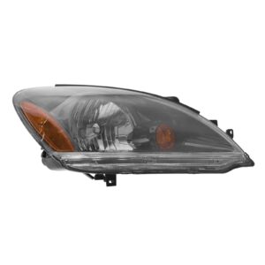 Headlight Headlamp w/ Smoked Lens Passenger Side Right RH for 04-07 Lancer