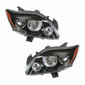 Headlights Headlamps Pair Set Left LH & RH Right for 08-10 Scion tC