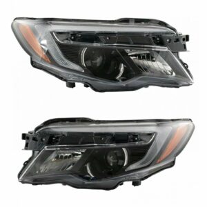 Headlight Lamp Assembly LH RH Kit Pair Compatible with Honda Pilot Ridgeline Pilot Truck SUV