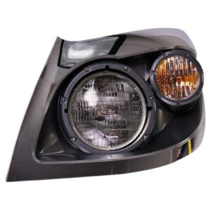 Left Headlight Compatible with 08-19 International WorkStar 7600 08-12 WorkStar 7700