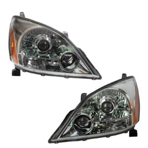 Headlight Set Fits 2003-2009 Lexus GX470