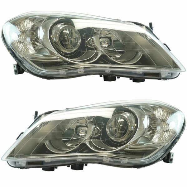 Halogen Headlight Lamp LH RH Kit Pair Set of 2 for 10-13 Suzuki Kizashi