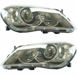 Halogen Headlight Lamp LH RH Kit Pair Set of 2 for 10-13 Suzuki Kizashi