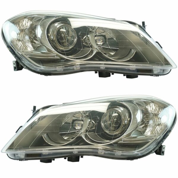 Halogen Headlight Lamp LH RH Kit Pair Set of 2 for 10-13 Suzuki Kizashi