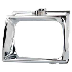 Headlight Lamp Bezel Trim RH Passenger Side Chrome for Toyota Pickup Truck