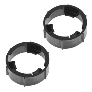 Headlight Bulb Retainer Driver Passenger Pair for Ford Lincoln F4DZ13N019A