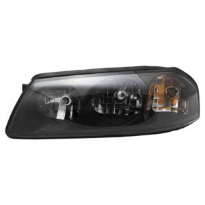 Headlight Headlamp Driver Side Left LH Compatible with 00-04 Chevy Impala
