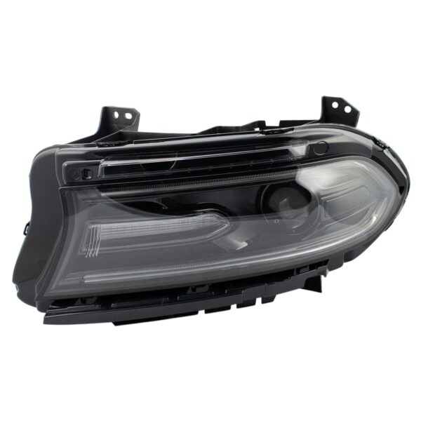 Front Halogen Headlight Lamp Assembly LH Left Driver Side Direct Fit for Dodge Charger