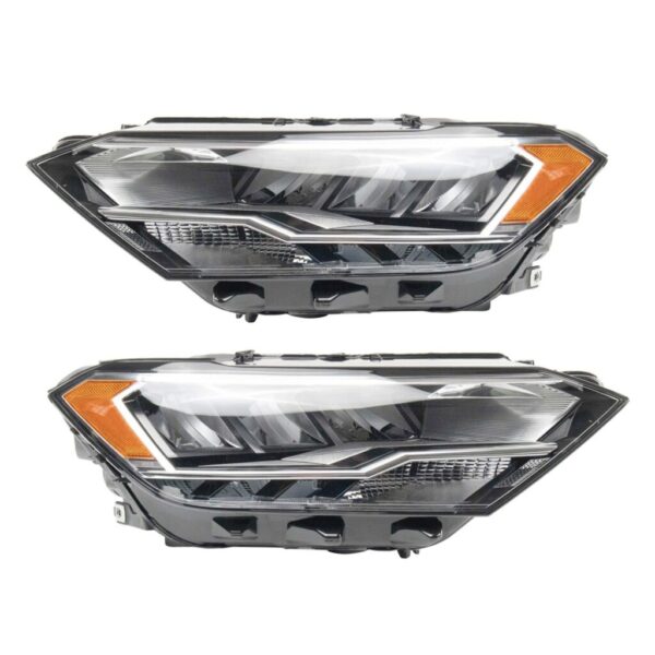 Headlight Set Compatible with 2019-2021 Volkswagen Jetta