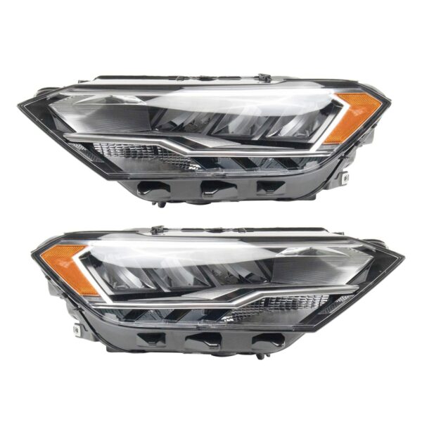 Headlight Set Compatible with 2019-2021 Volkswagen Jetta