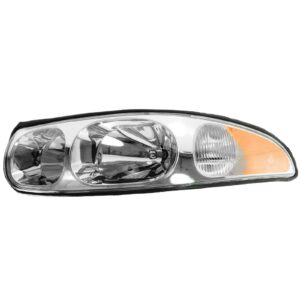 Headlight Headlamp LH Left Driver Side for 00-05 Buick Limited LeSabre